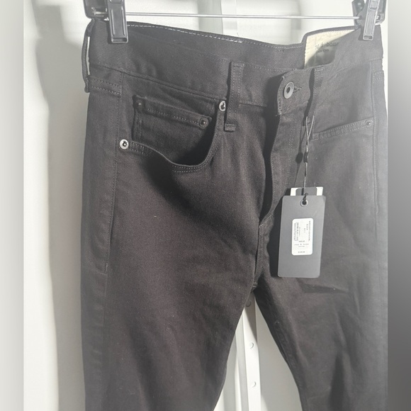 Rag & Bone Men’s Fit 1 Stretch Skinny Jeans Black 29x32 NWT - Picture 6 of 10